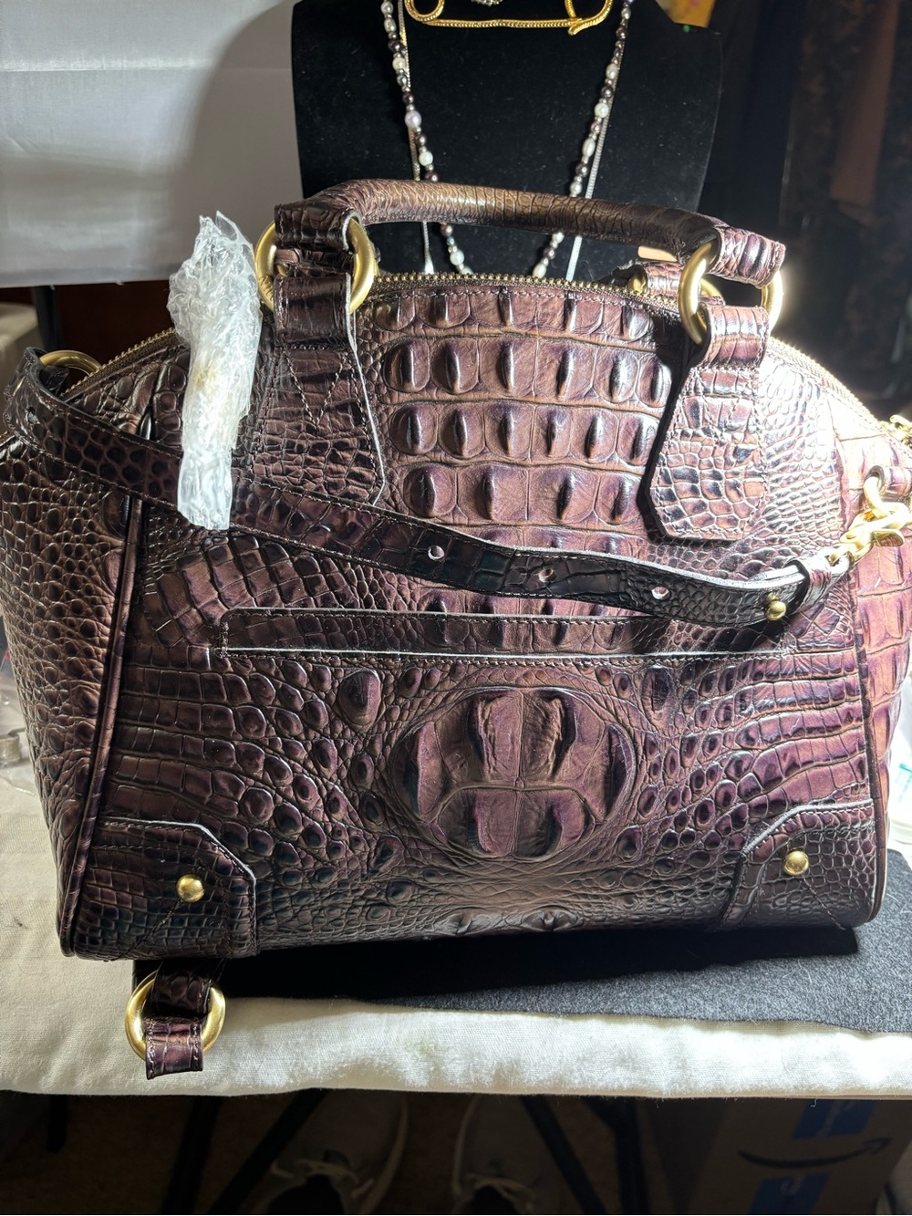 NWT -Brahmin Tyler satchel - Picture 2 of 7